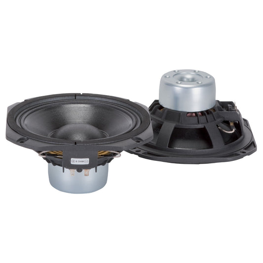 RCF MB8N251 8" Power: 300W rms, 600W prog. Sensitivity: 96 dB Freq. Range 60-3500 Hz