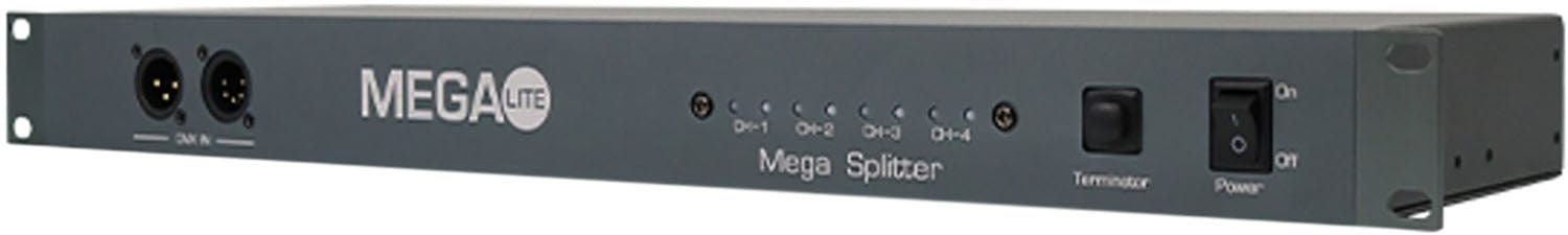 Mega Lite Mega Splitter DMX 512 Isolated Signal Splitter - PSSL ProSound and Stage LightingMega Lite Mega Splitter DMX 512 Isolated Signal Splitter - PSSL ProSound and Stage Lighting