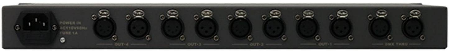 Mega Lite Mega Splitter DMX 512 Isolated Signal Splitter - PSSL ProSound and Stage Lighting