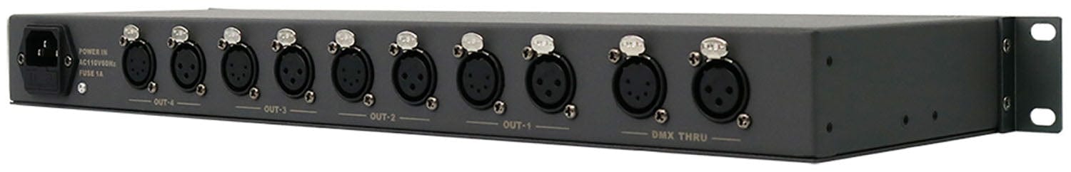 Mega Lite Mega Splitter DMX 512 Isolated Signal Splitter - PSSL ProSound and Stage Lighting