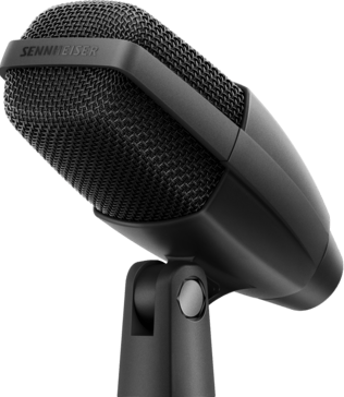 Sennheiser MD 421 KOMPAKT + DRUM CLAMP Dynamic Cardioid Microphone with Drum Clamp - Solotech