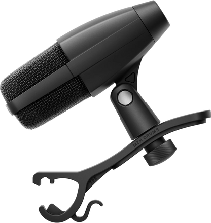 Sennheiser MD 421 KOMPAKT + DRUM CLAMP Dynamic Cardioid Microphone with Drum Clamp - Solotech