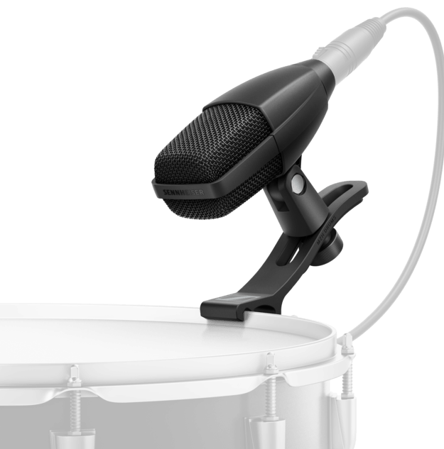 Sennheiser MD 421 KOMPAKT + DRUM CLAMP Dynamic Cardioid Microphone with Drum Clamp - Solotech