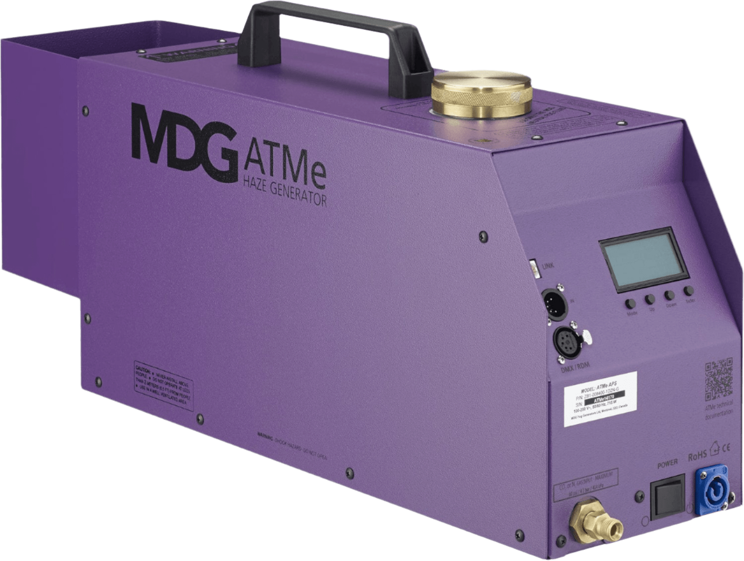 MDG ATMe Single High Output Haze Generator with Onboard DMX - Solotech