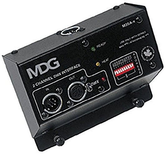 MDG 2 Channel DMX Interface for MDG Atmosphere, MAX, and ICE FOG Series - PSSL ProSound and Stage Lighting