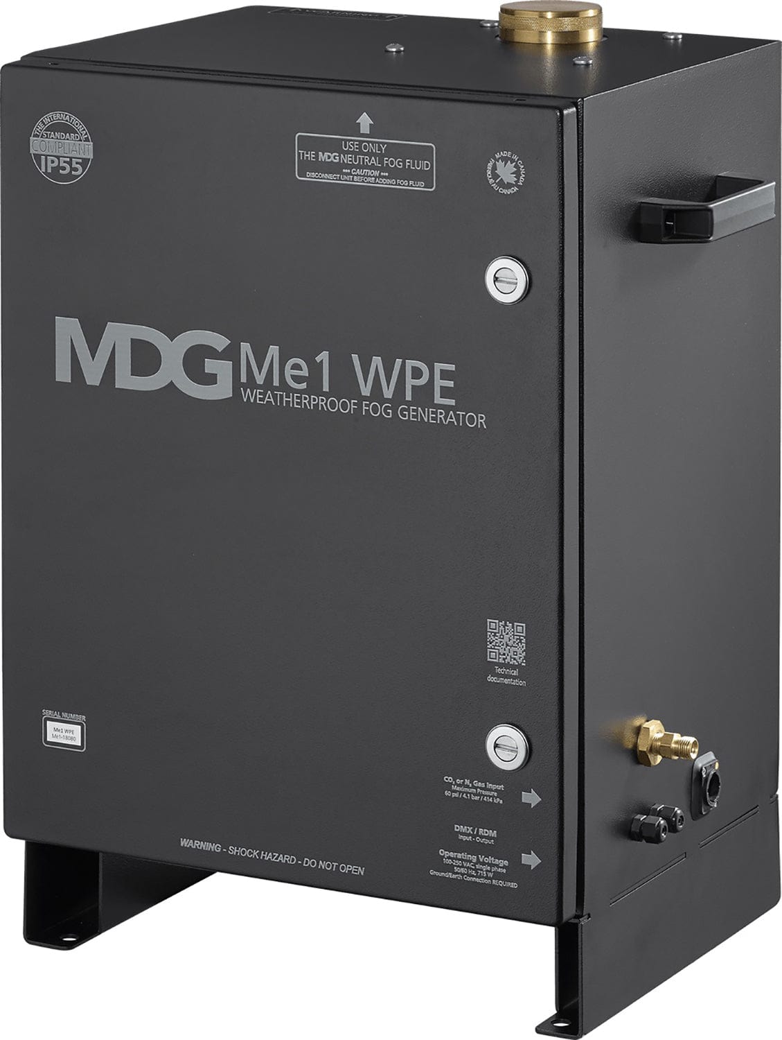MDG Me1 IP55 WeatherProof Enclosure Single High Output Gog Generator - PSSL ProSound and Stage Lighting