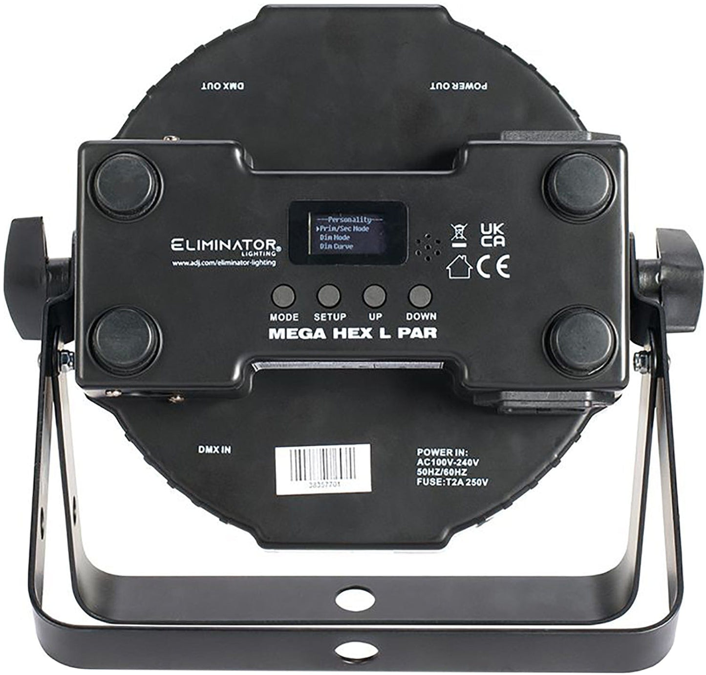 Eliminator MEGA-HEX-L-PAR LED Par Fixture with Wired Digital Communication Network - PSSL ProSound and Stage Lighting