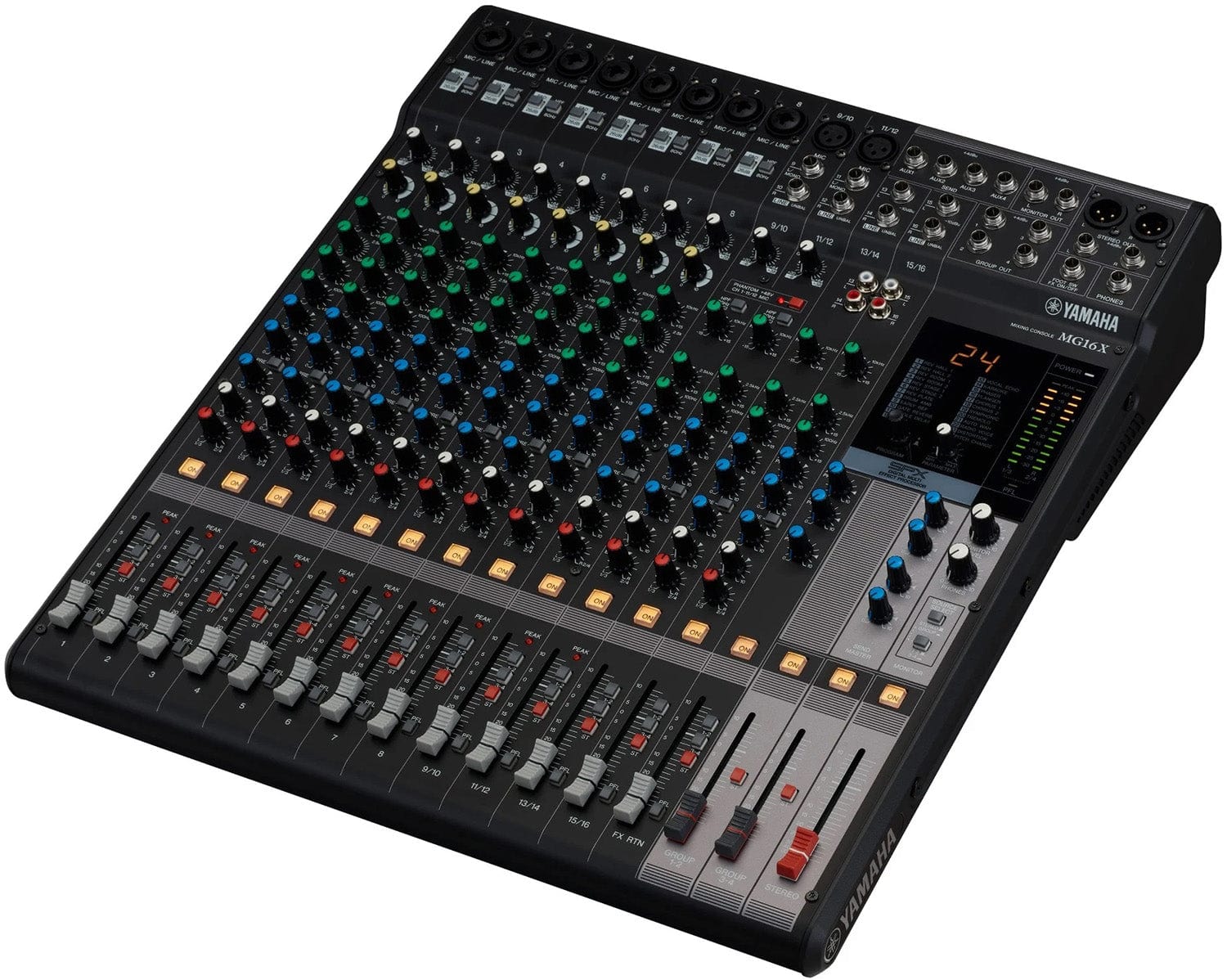 Yamaha MG16X-CV 16-Input / 6-Bus Mixer with Effects - 12RU - PSSL ProSound and Stage Lighting