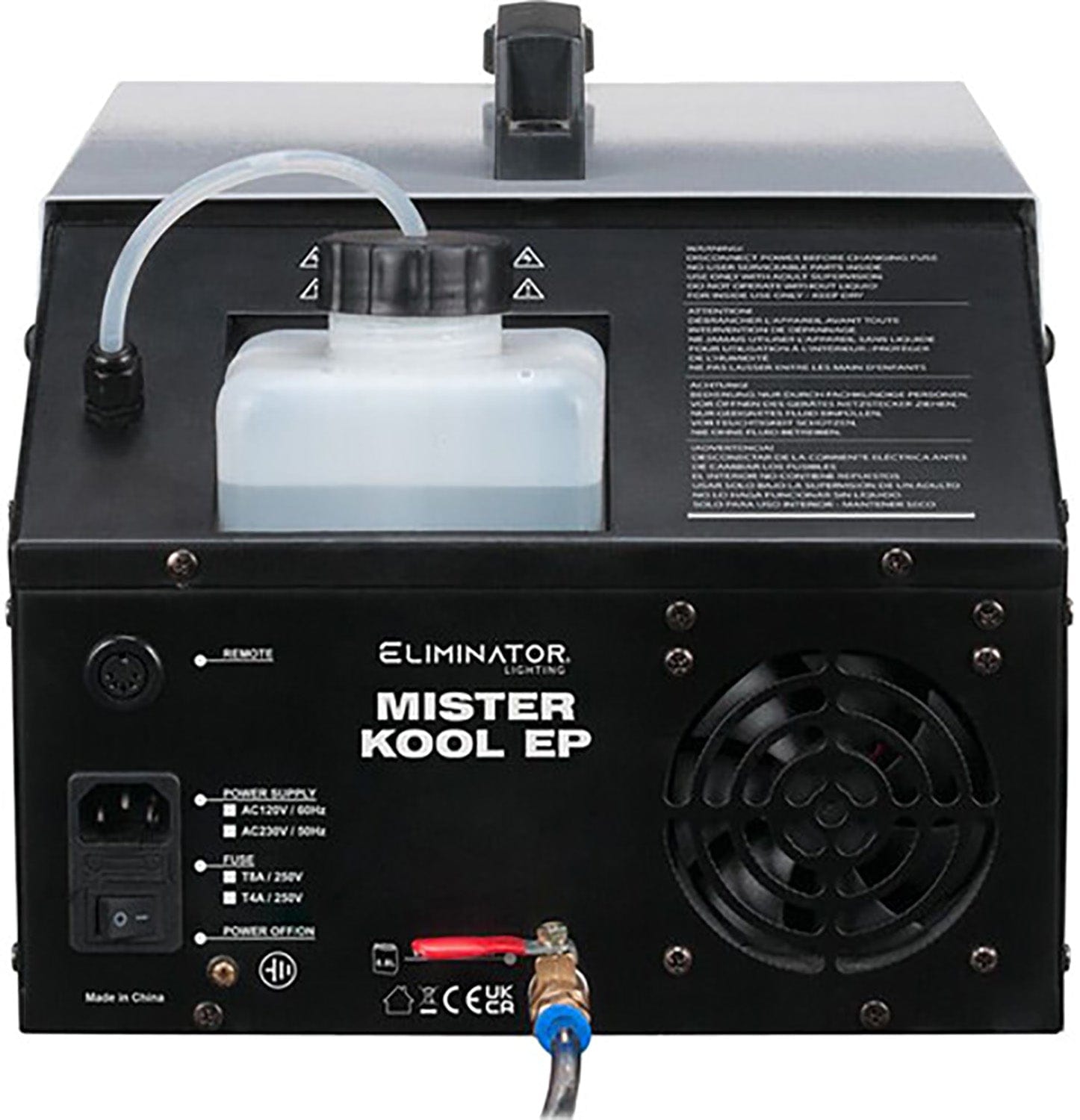 Eliminator MISTER-KOOL-EP High Output Lying Fogger with Wired Digital Network - PSSL ProSound and Stage Lighting