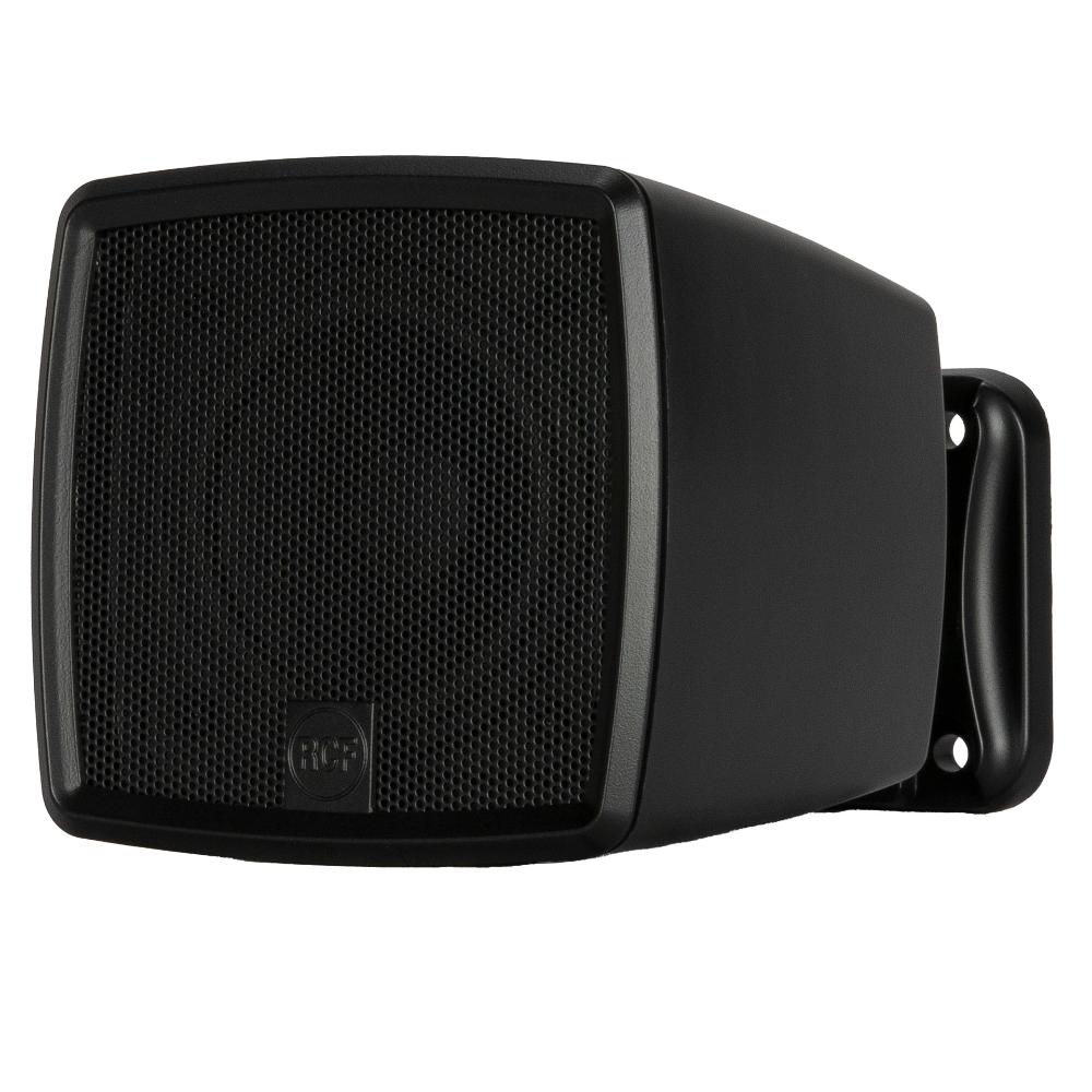 RCF MMR-30T-B Pair of 3" 40W Speakers, 16 Ohm, Micro Monitor Speakers (Black)