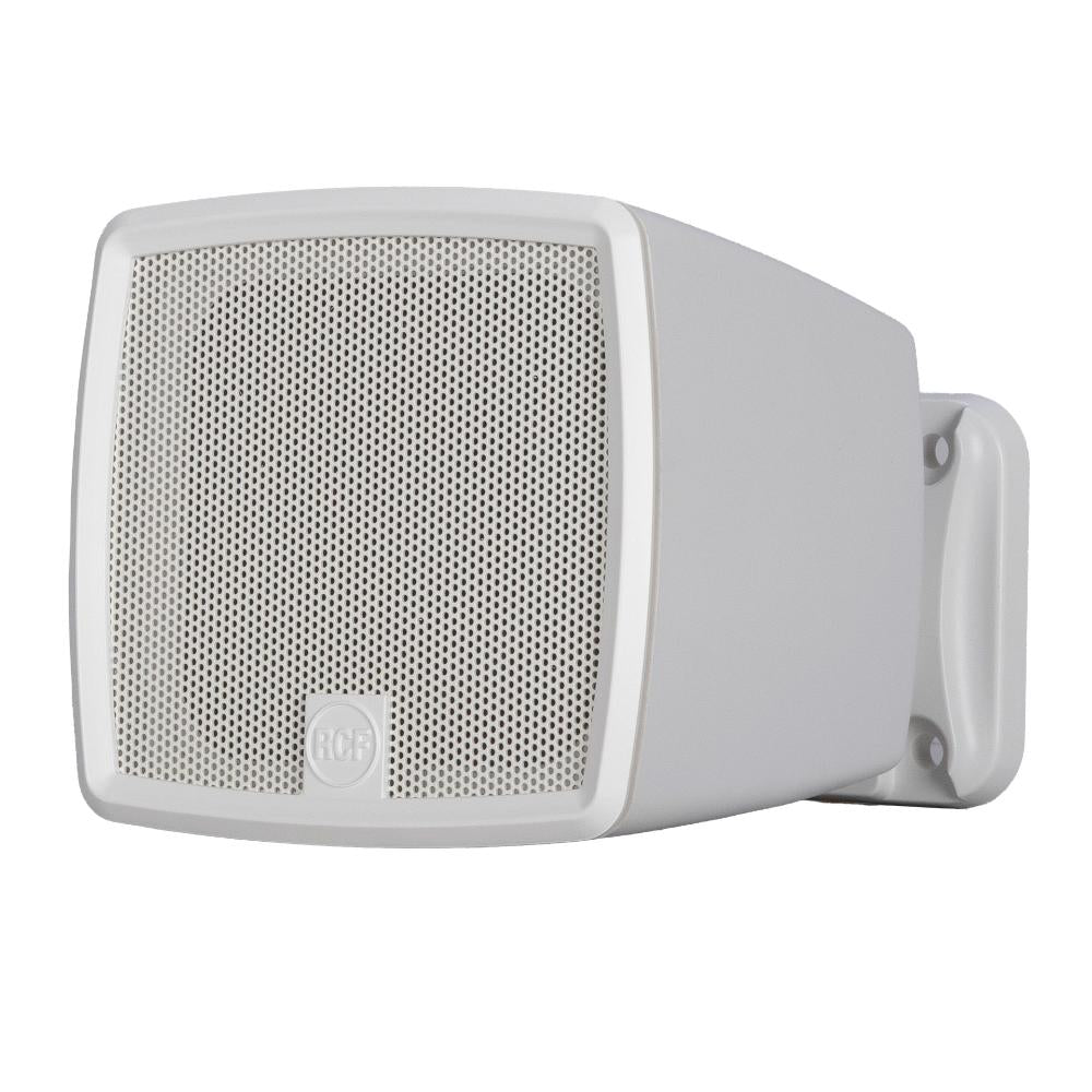 RCF MMR-30T-W Pair of 3" 40W Speakers, 16 Ohm, Micro Monitor Speakers (White)