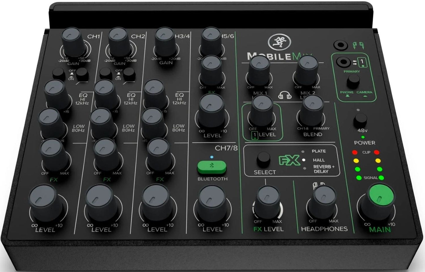 Mackie MobileMix 8-Channel USB-Powerable Mixer for A/V Production/Live Sound/Streaming - PSSL ProSound and Stage Lighting