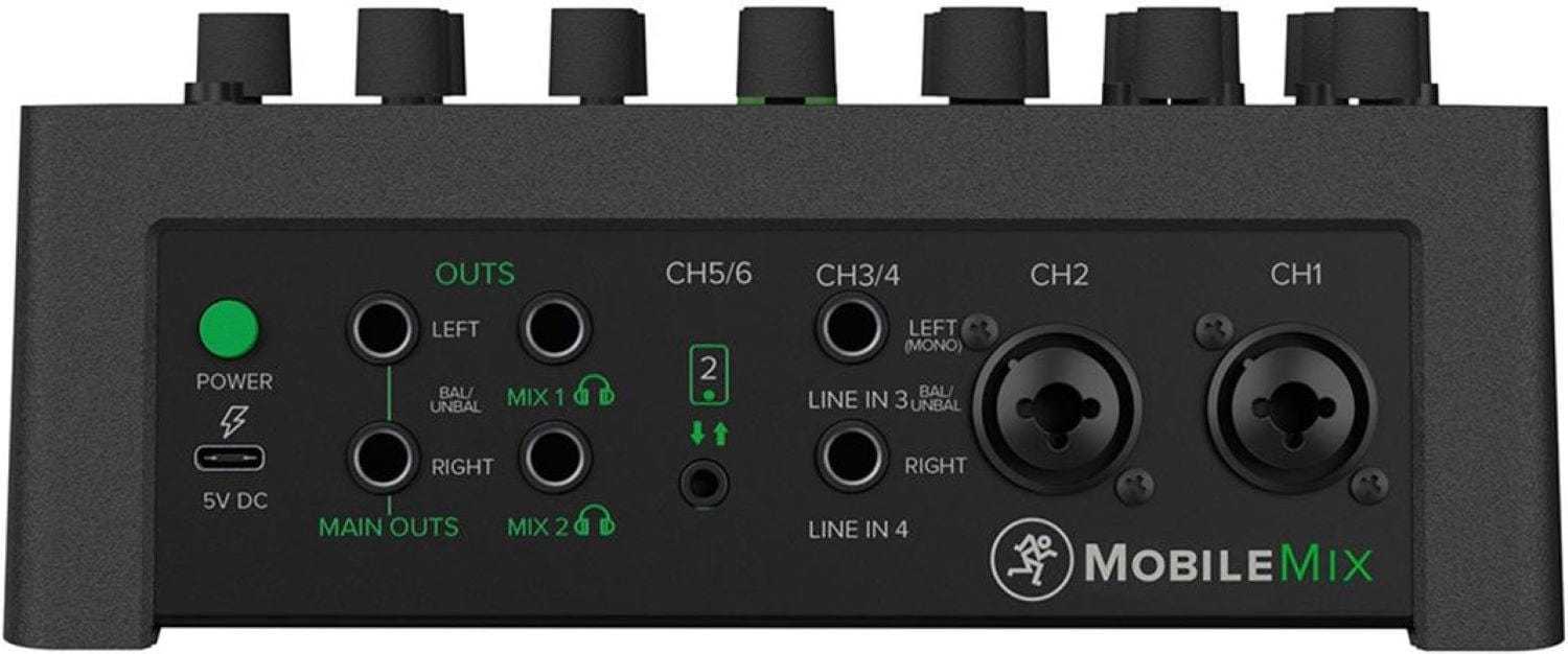 Mackie MobileMix 8-Channel USB-Powerable Mixer for A/V Production