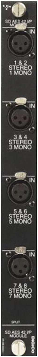 DiGiCo SD Series Digital Console AES42 Input Card - 4 Inputs (8 Channel ...