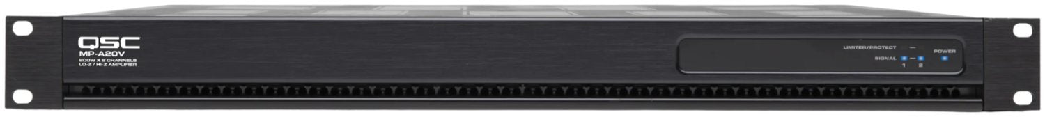 Q-SYS MP-A20V 400-Watt - 2x 200-Watt - Flexamp Technology Amplifier - PSSL ProSound and Stage Lighting