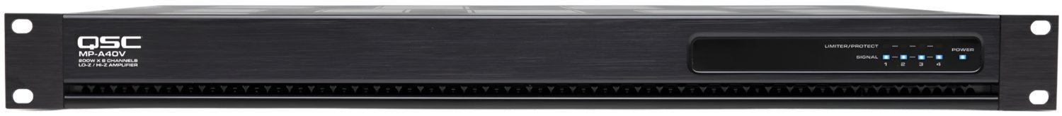 Q-SYS MP-A40V 800-Watt - 4x 200-Watt - Flexamp Technology Amplifier - PSSL ProSound and Stage Lighting