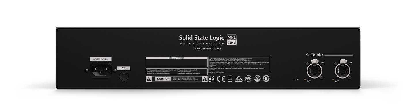 SSL MPL 16-8 Stage Box