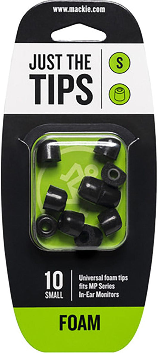 Mackie MP Series Small Foam Black Tips Kit for In-Ear Monitors - PSSL ProSound and Stage Lighting