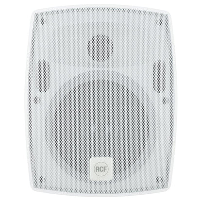 RCF MR 52EN W 2 Way Bass Reflex Wall Mount Cabinet, 30W - White - Trasf/Low Imp