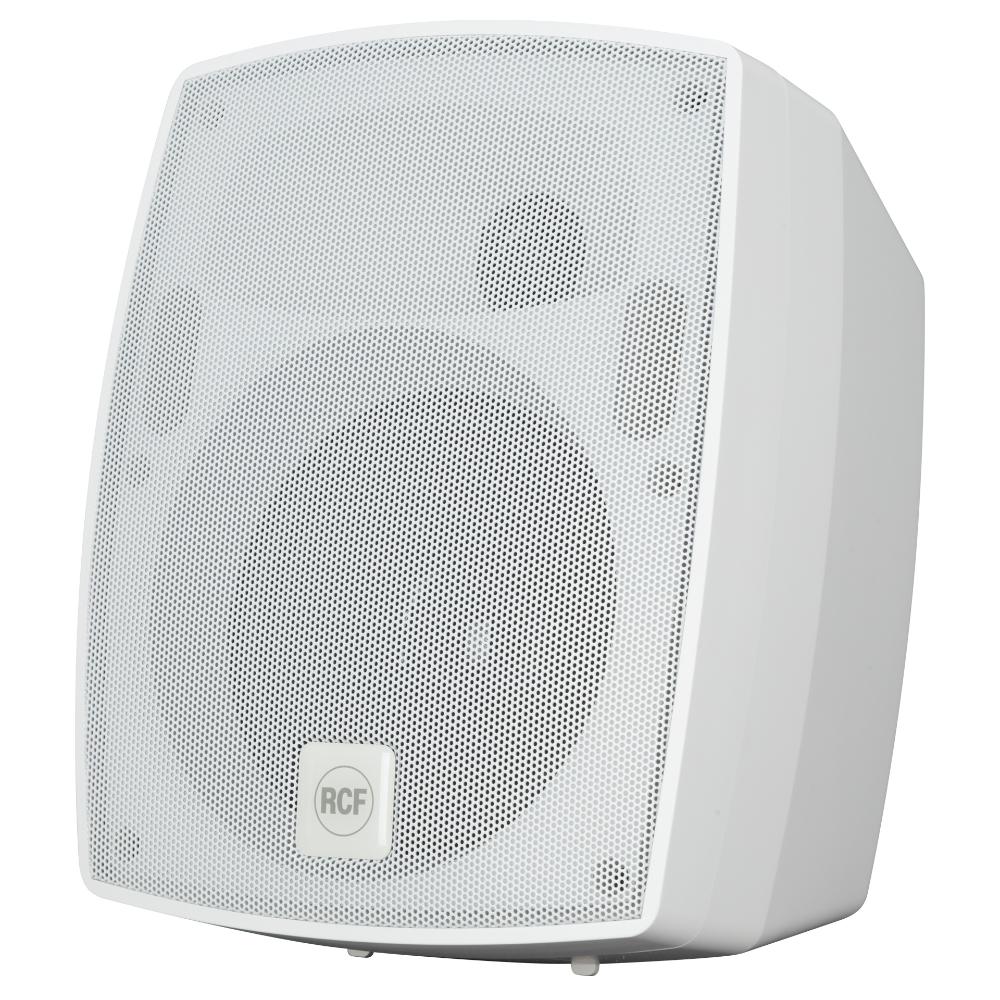 RCF MR 52EN W 2 Way Bass Reflex Wall Mount Cabinet, 30W - White - Trasf/Low Imp