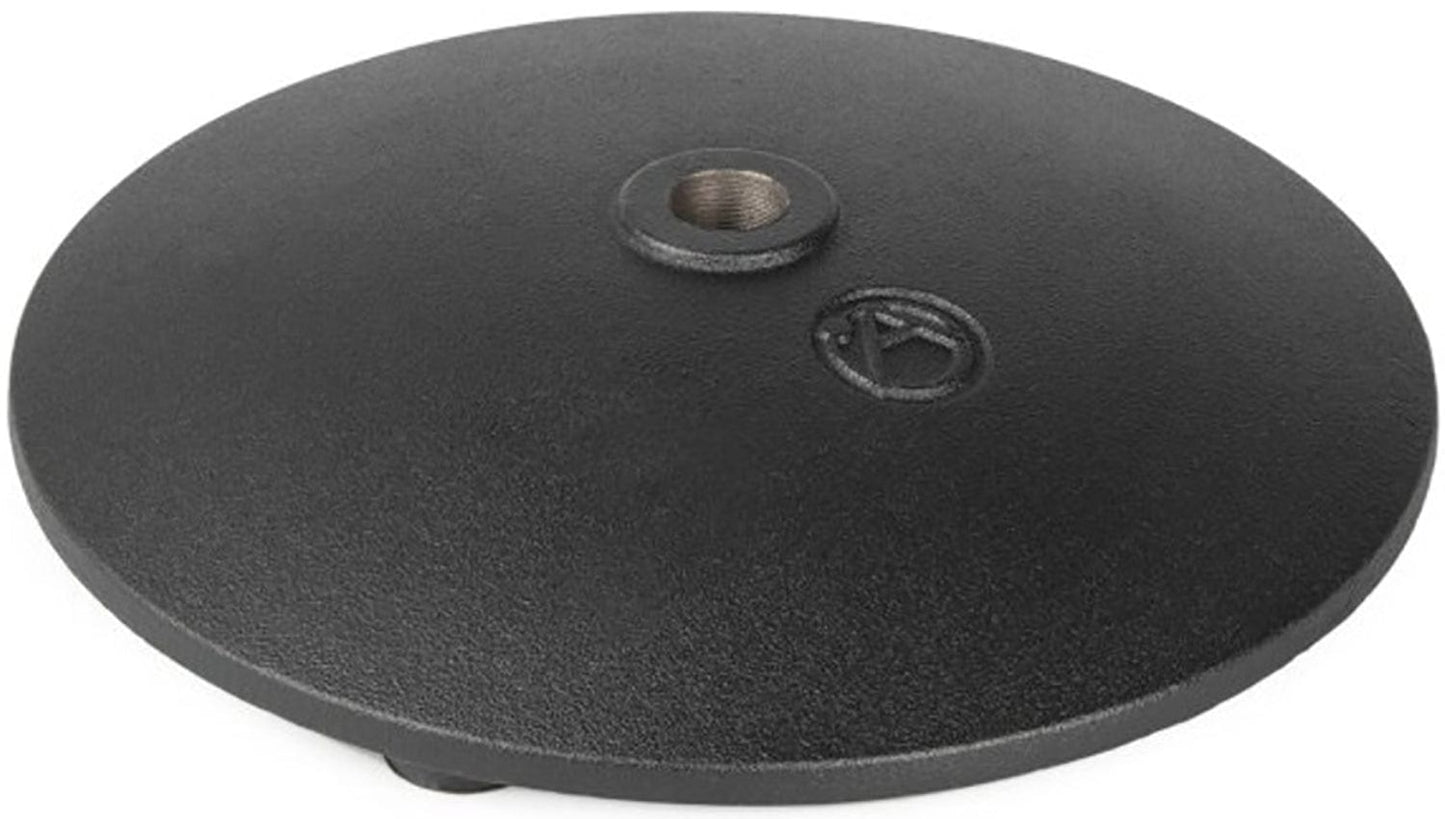 AtlasIED MS12BASE Replacement Base for MS-12C / MS-12CE Micorphone Stands - Black - PSSL ProSound and Stage Lighting