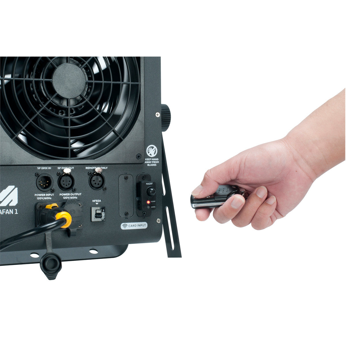 Elation MagRF; wireless module and remote control