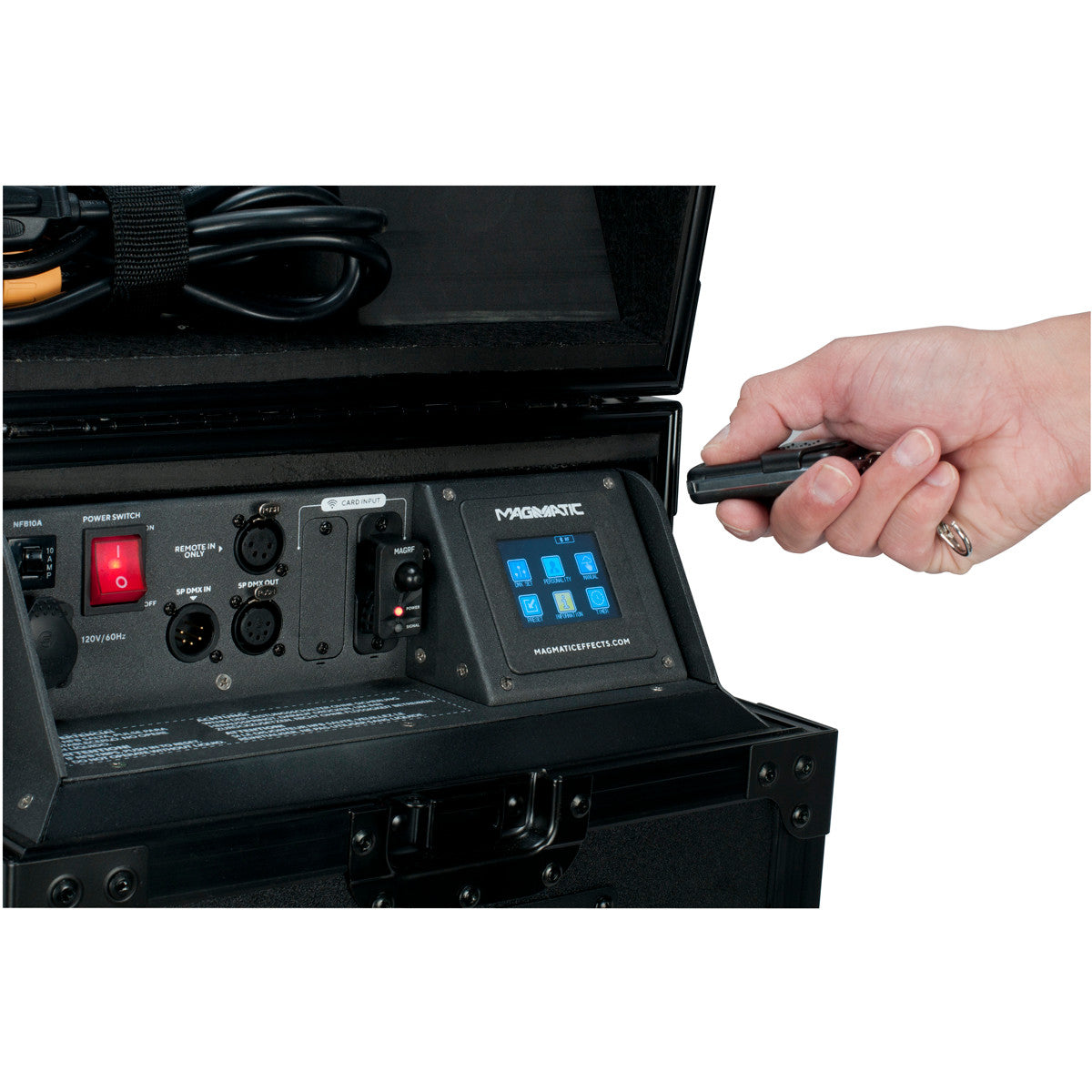 Elation MagRF; wireless module and remote control