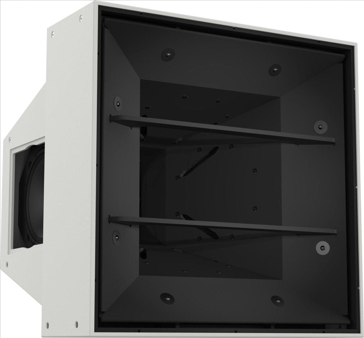 Electro-Voice MTS-6154-64CFWW  IPX Amp Speaker - LF Chamber - 60x40 Degree - Full Weatherize - White - ProSound and Stage Lighting