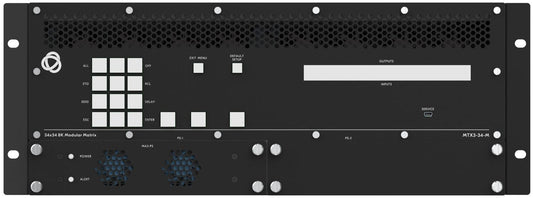 Kramer MTransmitter3-34-M 4U Digital Frame with 34-Port Unified IOs Modular Matrix - PSSL ProSound and Stage Lighting