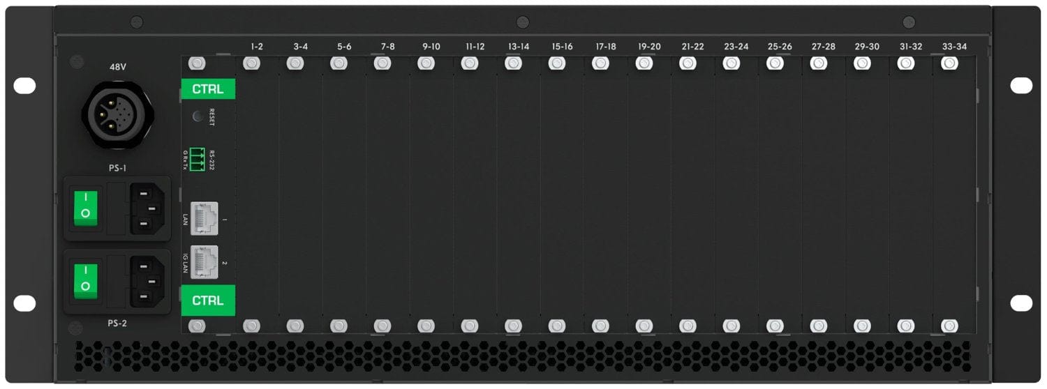 Kramer MTransmitter3-34-M 4U Digital Frame with 34-Port Unified