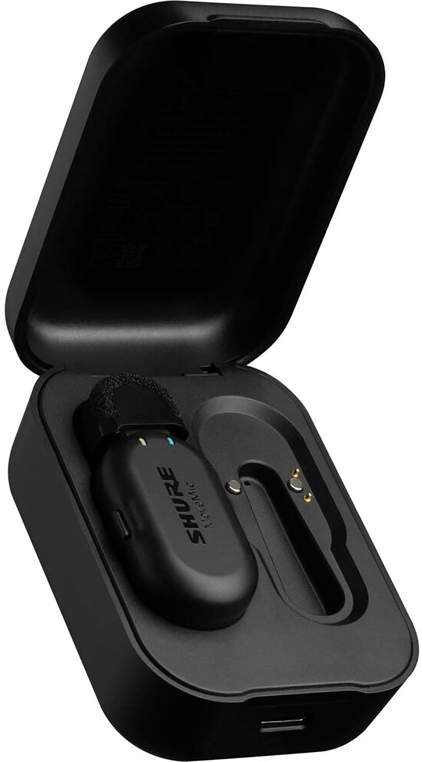 Shure MV-ONE-Z7 MoveMic Wireless Lavalier Microphone for Phones with Charge Case - PSSL ProSound and Stage Lighting