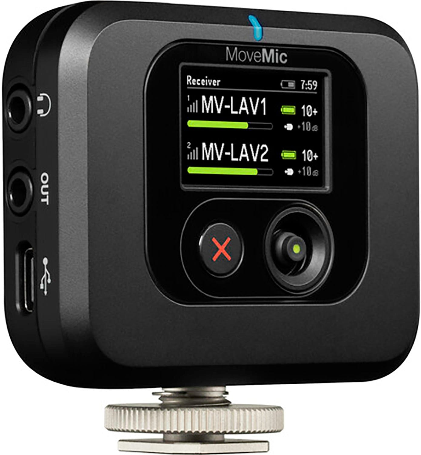 Shure MV-TWO-KIT-Z7 MoveMic Wireless Lavalier Microphone Pair for