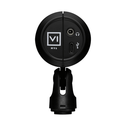 Shure MV6 USB SPEECH MICROPHONE, BLACK
