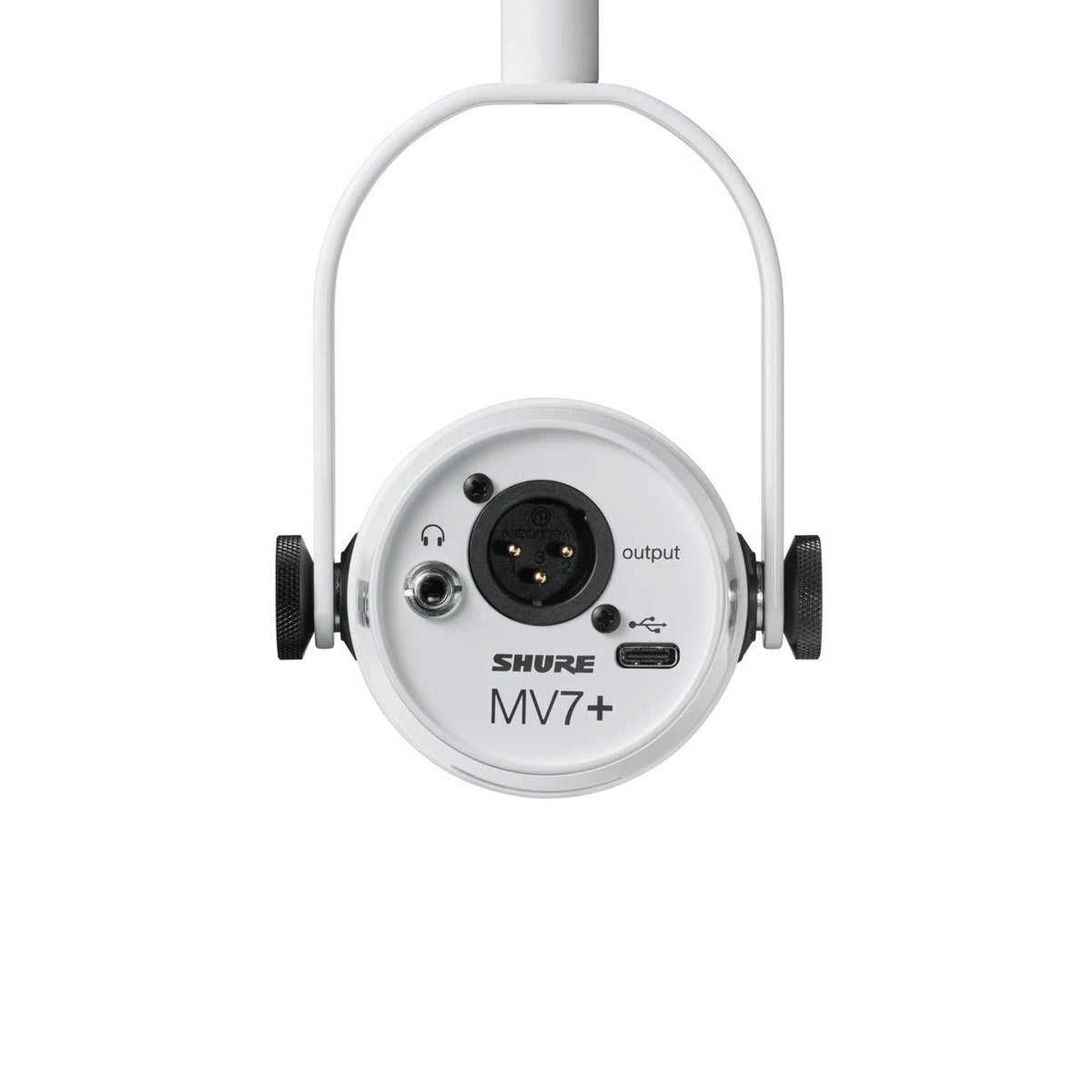 Shure MV7+-W XLR/USB Speech Microphone - White