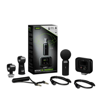 Shure MV88+W-KIT-Z7 Wireless Stereo Mic, Camera Receiver