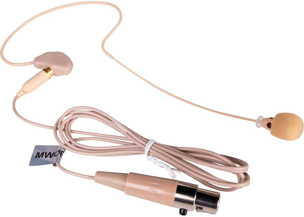 Microphone Accessory Ear AtlasIED MW100BP-OE Wireless Microphone Kit with Over Ear Microphone ...
