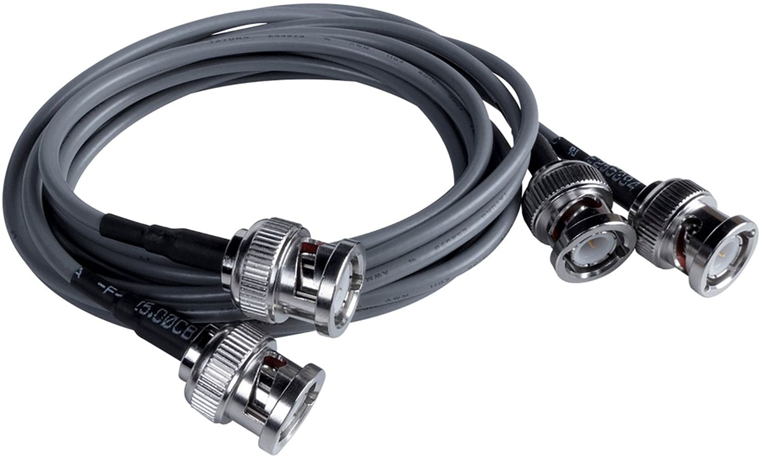 AtlasIED MWBNC48 Male To Male BNC Cable - 48 Inch (Pair) - PSSL ProSound and Stage Lighting