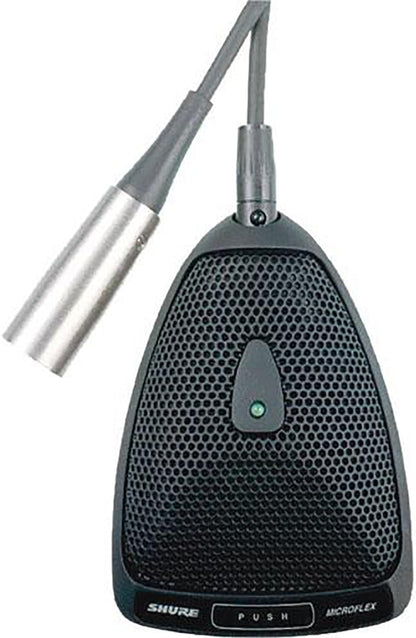 Shure MX393/S Supercardioid Microflex Condenser Boundary Microphone - PSSL ProSound and Stage Lighting