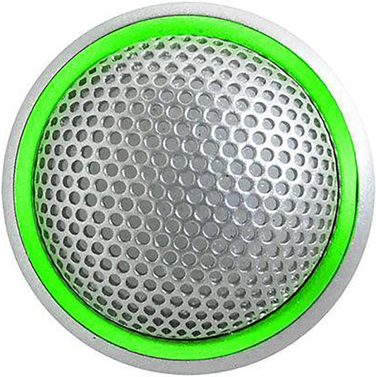 Shure MX395AL/O-LED Microflex Low Profile Omnidirection Boundary Microphone - 5-Pin XLR - Aluminium - PSSL ProSound and Stage Lighting