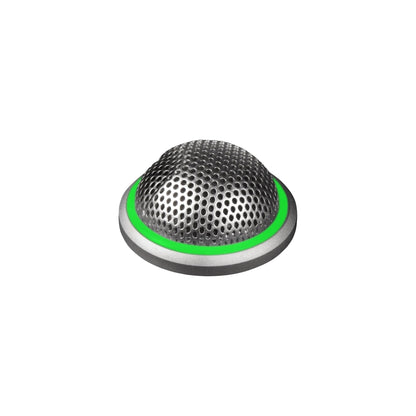 Shure MX395AL/C-LED-TA CARDIOID BUTTON MIC, ALUMINUM W/ LED TAA