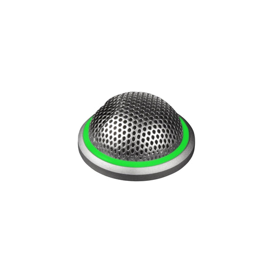 Shure MX395AL/C-LED-TA CARDIOID BUTTON MIC, ALUMINUM W/ LED TAA