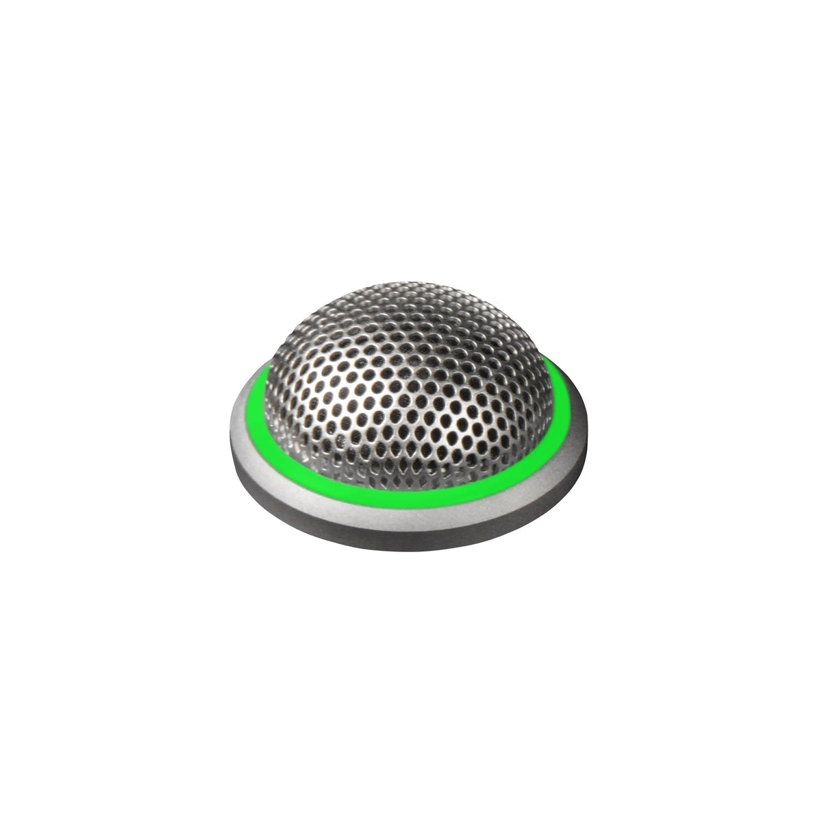 Shure MX395AL/O-LED-TA OMNI BUTTON MIC, ALUMINUM W/ LED TAA