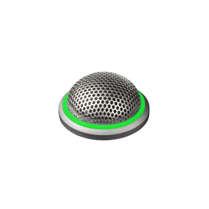 Shure MX395AL/O-LED-TA OMNI BUTTON MIC, ALUMINUM W/ LED TAA