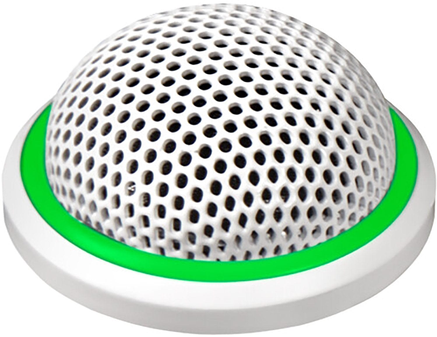 Shure MX395W/C-LED Microflex Low Profile Cardioid Boundary Microphone - 5-Pin XLR - White - PSSL ProSound and Stage Lighting