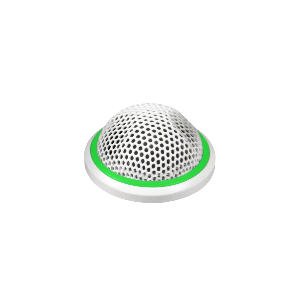 Shure MX395W/BI-LED-TA BI-DIRECT BUTTON MIC, WHITE W/ LED TAA