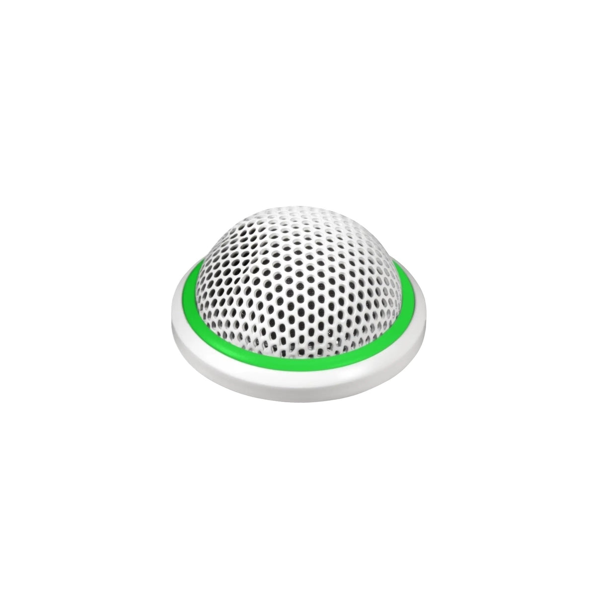 Shure MX395W/C-LED-TA CARDIOID BUTTON MIC, WHITE W/ LED TAA