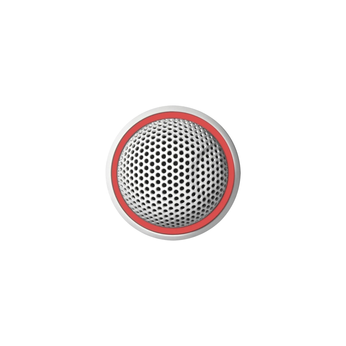 Shure MX395W/C-LED-TA CARDIOID BUTTON MIC, WHITE W/ LED TAA