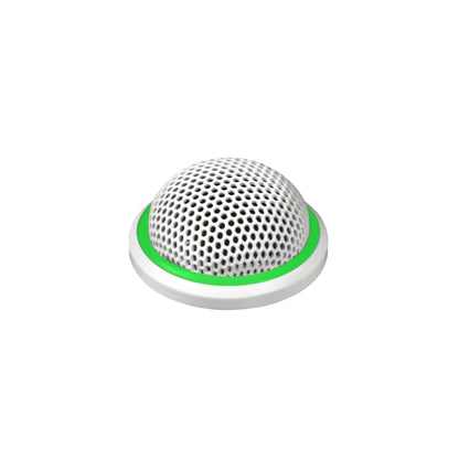 Shure MX395W/O-LED-TA OMNI BUTTON MIC, WHITE W/ LED TAA