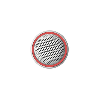 Shure MX395W/O-LED-TA OMNI BUTTON MIC, WHITE W/ LED TAA
