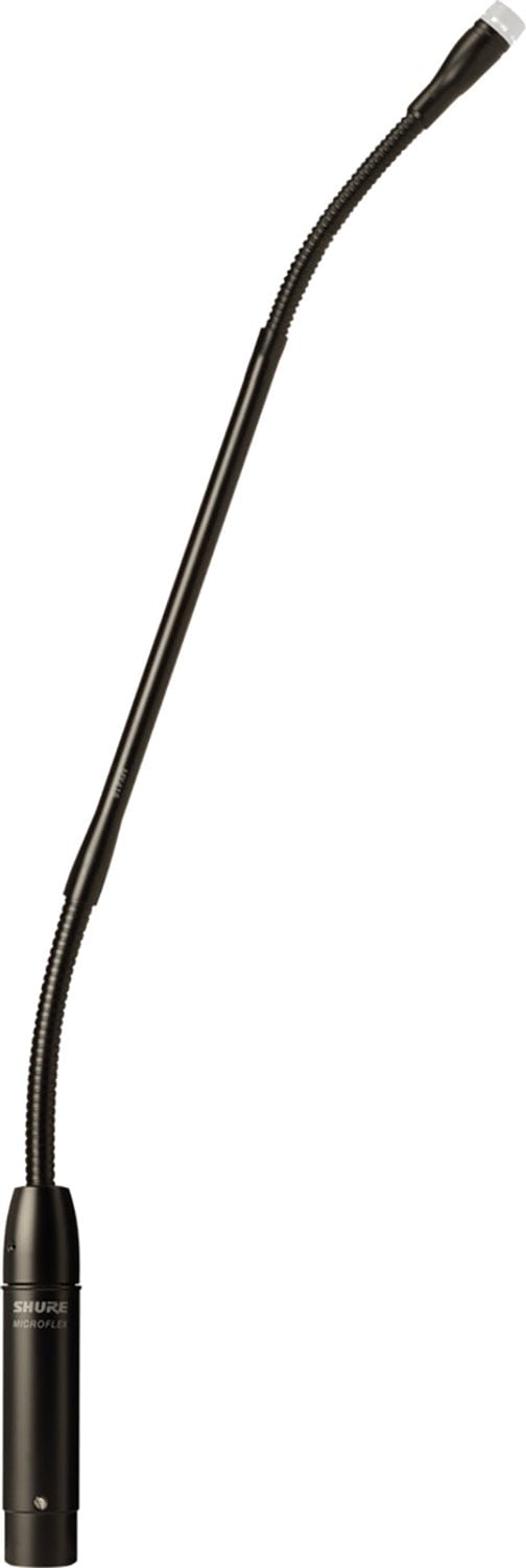 Shure MX412/N 12 Inch Microflex Standard Gooseneck Condenser Microphone - No Cartridge - Preamp - PSSL ProSound and Stage Lighting